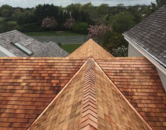 red roof repair project